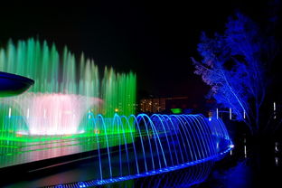 灯光音乐喷泉