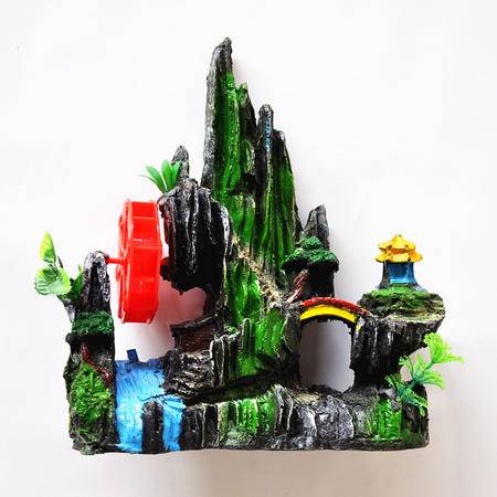 大假山流水喷泉风水轮工艺品家居装饰品盆景加湿器办公室招财摆件图片大全 邮乐官方网站