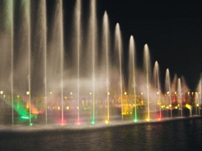 秋水广场音乐喷泉