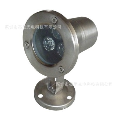 【LED水底灯 3*1W IP68,适用于水池、喷泉、广场、公园、酒店等】价格,厂家,图片,其他室外灯具,深圳市亮呈光电科技-