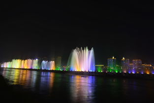 夜景音乐喷泉