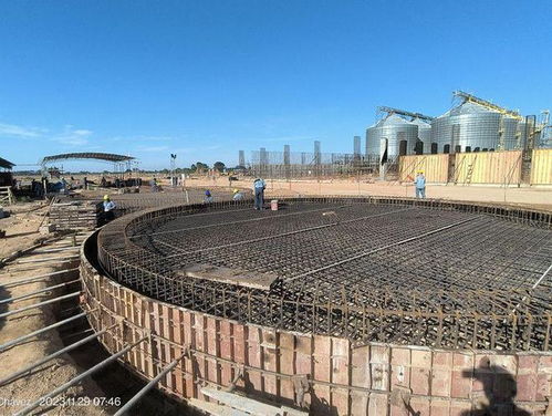 刘晓峰一行莅临玻利维亚圣胡利安大豆副产品加工厂项目并慰问员工