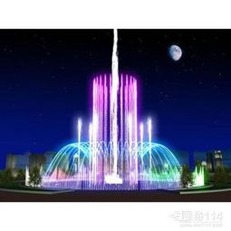 喷泉 水与艺术的交响曲