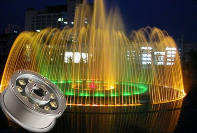 LED户外喷泉灯 水底亮化工程的绚丽选择