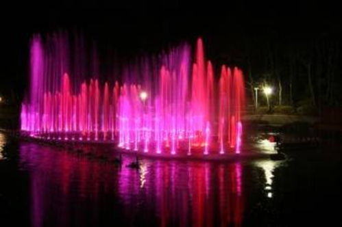 东营音乐喷泉 水与乐的华美交响