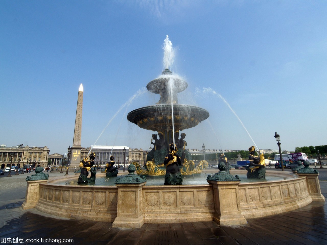 协和广场的喷泉 历史、艺术与文化的交融