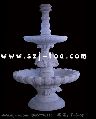 别墅景观中的艺术灵魂 石喷泉石雕产品展示